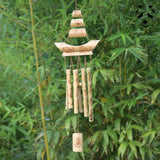 Carillon en Bambou Voilier - Feng Shui | Pandam